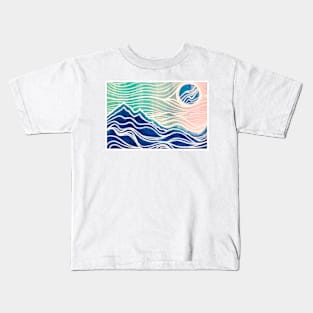 Blue Mountains Kids T-Shirt